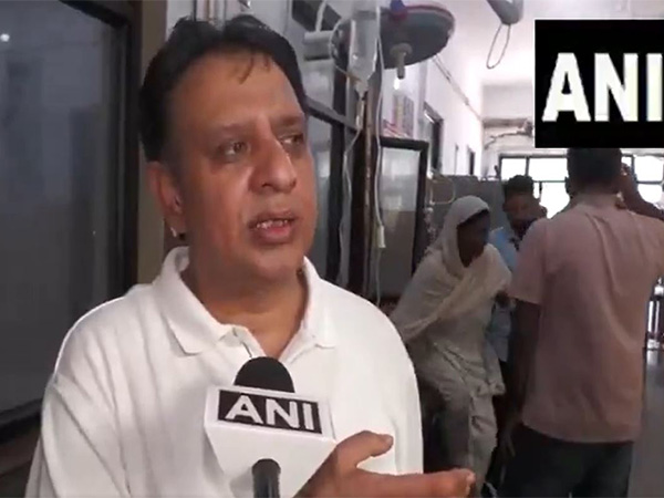 Medical Officer Dr Ishfaq Ahmad. (Photo/ANI)