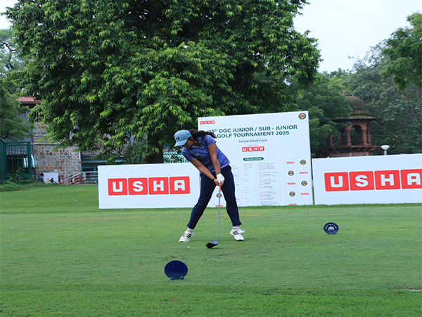 The championship kickstarted on Tuesday with ceremonial tee-off from Kashika Mishra. (Photo: Usha International)