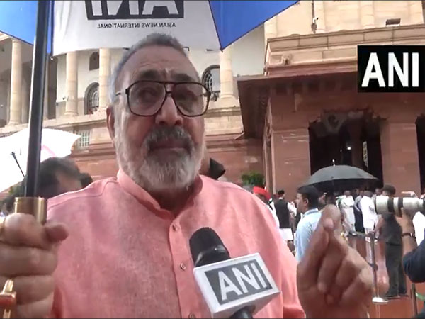 Union Minister Giriraj Singh (Photo/ANI)