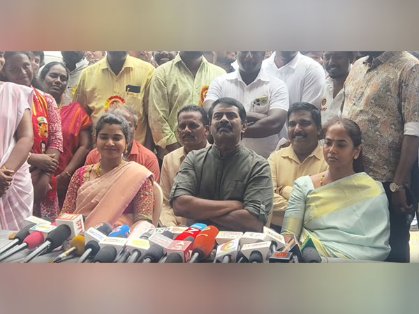 Naam Tamilar Katchi (NTK) Chief Coordinator Senthamizhan Seeman (Photo/ANI)