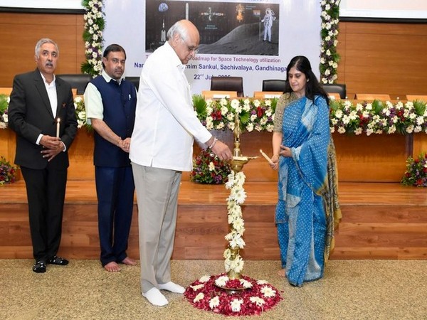 Gujarat CM Bhupendra Patel inaugurated the Space Applications Regional Meet in Gandhinagar (Photo/X:@Bhupendrapbjp)