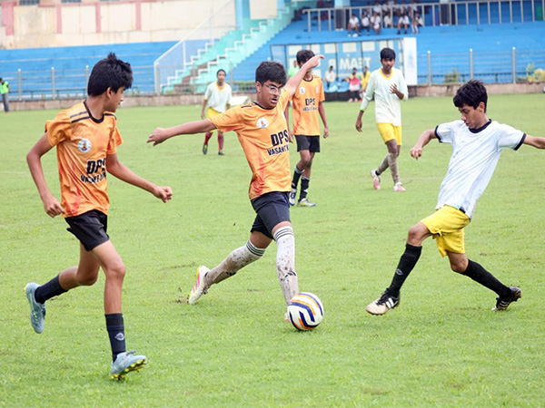 DAV Vasant Kunj team in action. (Photo: Oriental Cup)