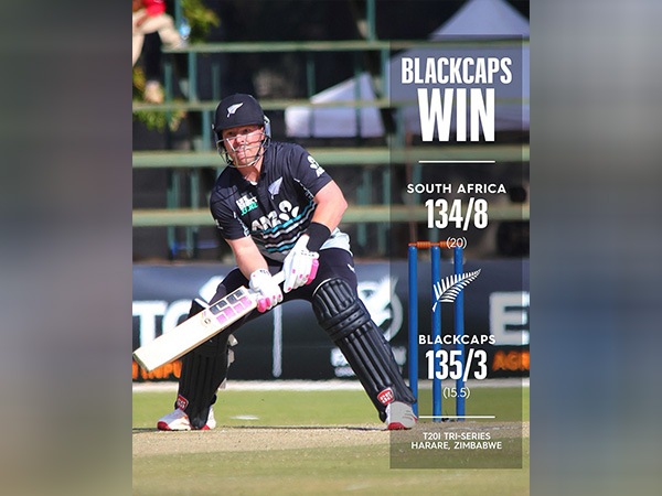NZ secured an easy win. (Photo: @BLACKCAPS X)
