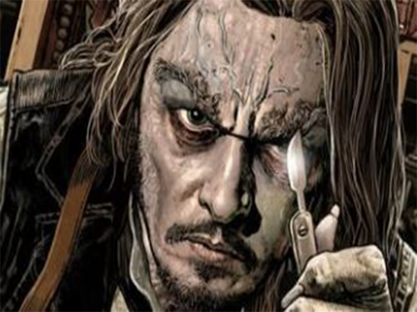 Johnny Depp as Mr Hyde (Photo/Instagram@mechanicalcaketv)