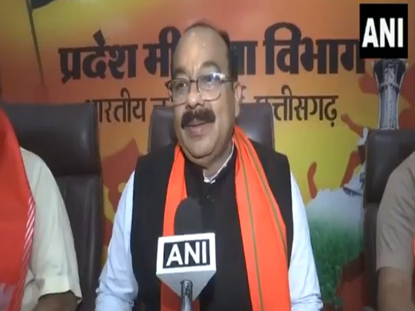 Chhattisgarh Deputy Chief Minister Arun Sao (Photo/ANI)