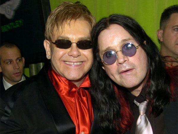Elton John with late Ozzy Osbourne (Image source: Elton's Instagram)