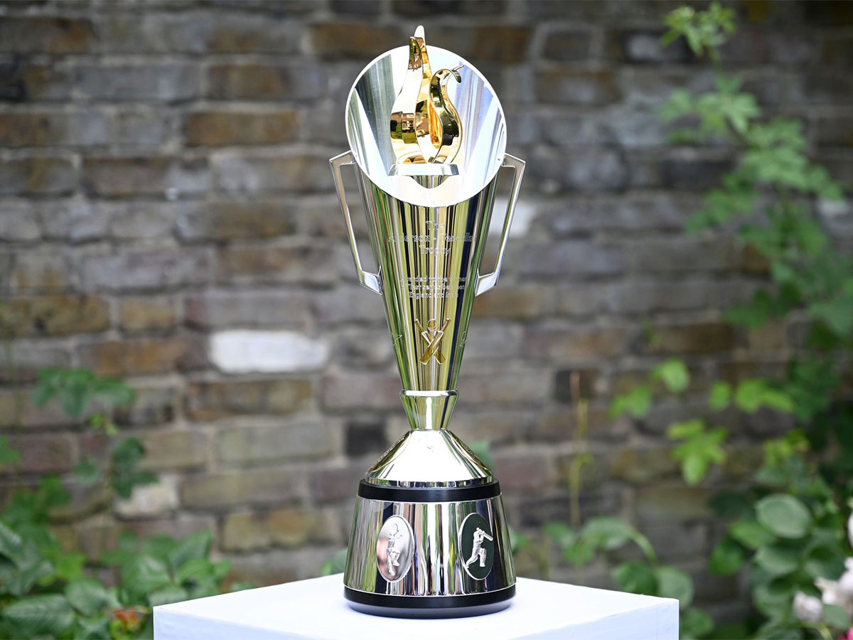 The Anderson-Tendulkar Trophy. (Photo: BCCI)