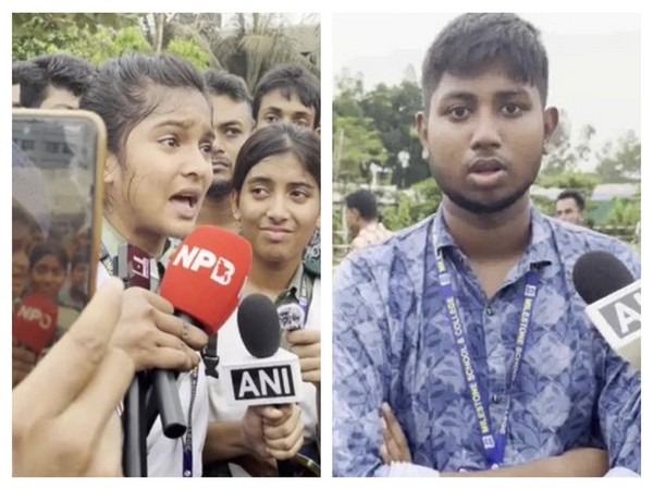 Students recall horror after Air Force jet crash at Dhaka school (Photo/ANI) Students recall horror after Air Force jet crash at Dhaka school (Photo/ANI)