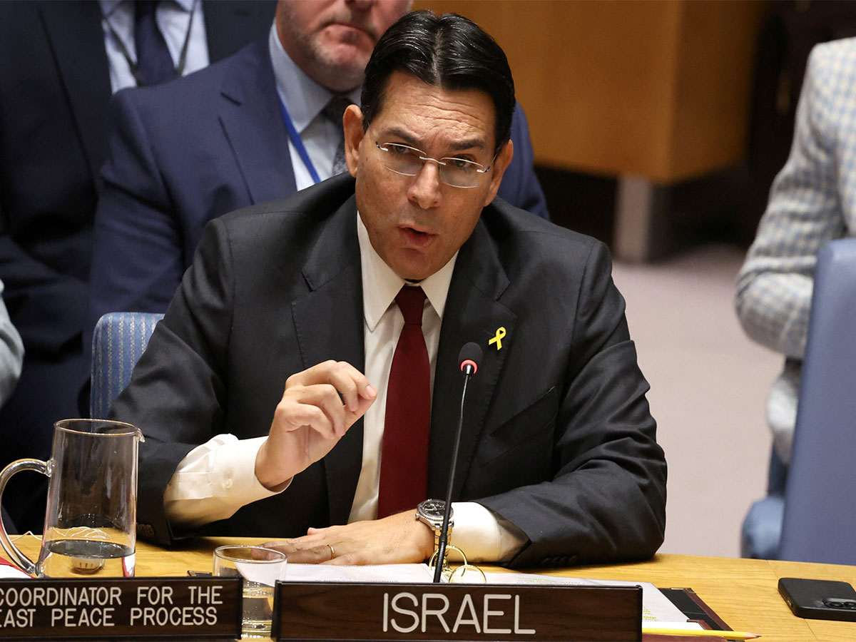 Israel’s ambassador to the United Nations, Danny Danon (Source: Reuters)