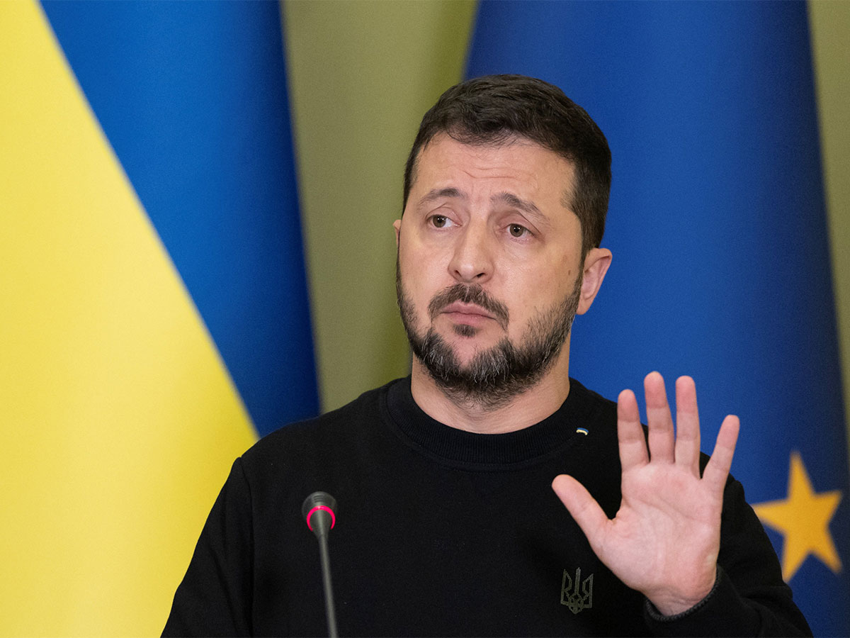 Ukrainian President Volodymyr Zelensky (Source: Reuters)