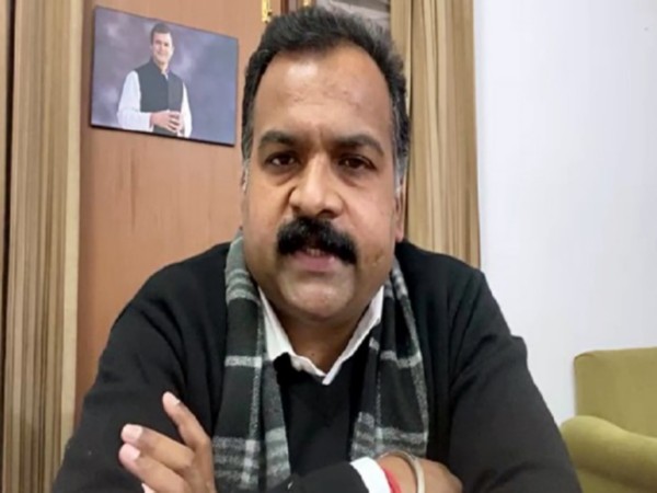 Congress MP Manickam Tagore (Photo/ANI)