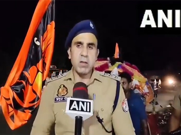 Chandausi CO Anuj Chaudhary (Photo/ANI)