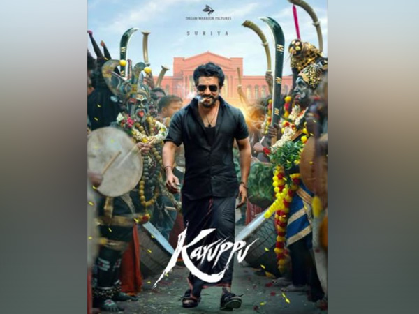 Karuppu poster (Photo: Instagram/@actorsuriya) Karuppu poster (Photo: Instagram/@actorsuriya)