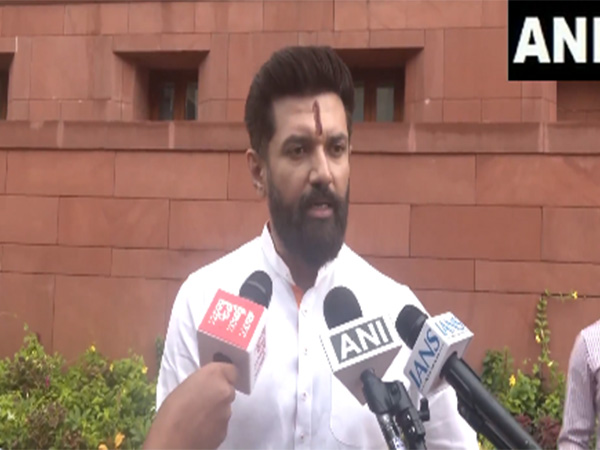 Union Minister Chirag Paswan (Photo/ANI) Union Minister Chirag Paswan (Photo/ANI)