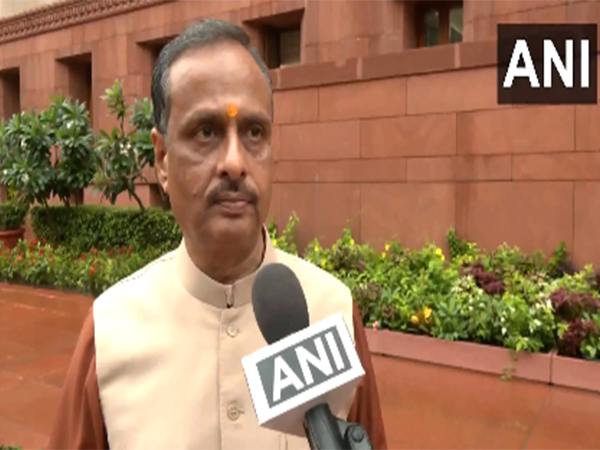 Member of Parliamentary Select Committee on IT Bill 2025, Dinesh Sharma (Photo/ANI)