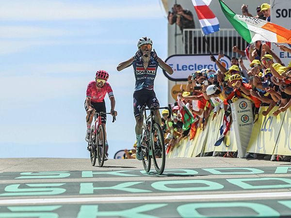 Valentin Paret-Peintre. (Photo: Tour de France/Eurosport) Valentin Paret-Peintre. (Photo: Tour de France/Eurosport)