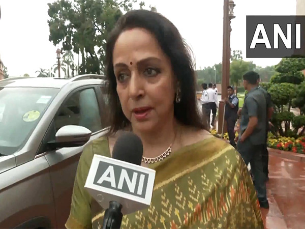 BJP MP Hema Malini. (Photo/ANI) BJP MP Hema Malini. (Photo/ANI)