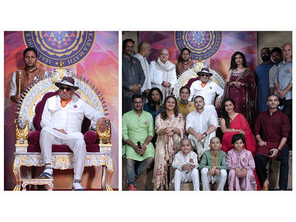 RajaRshi Dr. B.K. Modi with the star cast of Shankar – The Revolutionary Man RajaRshi Dr. B.K. Modi with the star cast of Shankar – The Revolutionary Man