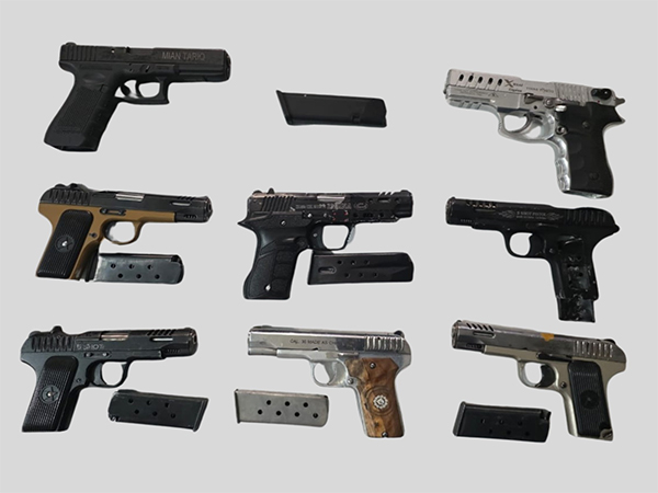 Amritsar rural police, BSF Punjab seize 8 illegal pistols in crackdown on cross-border arms trafficking