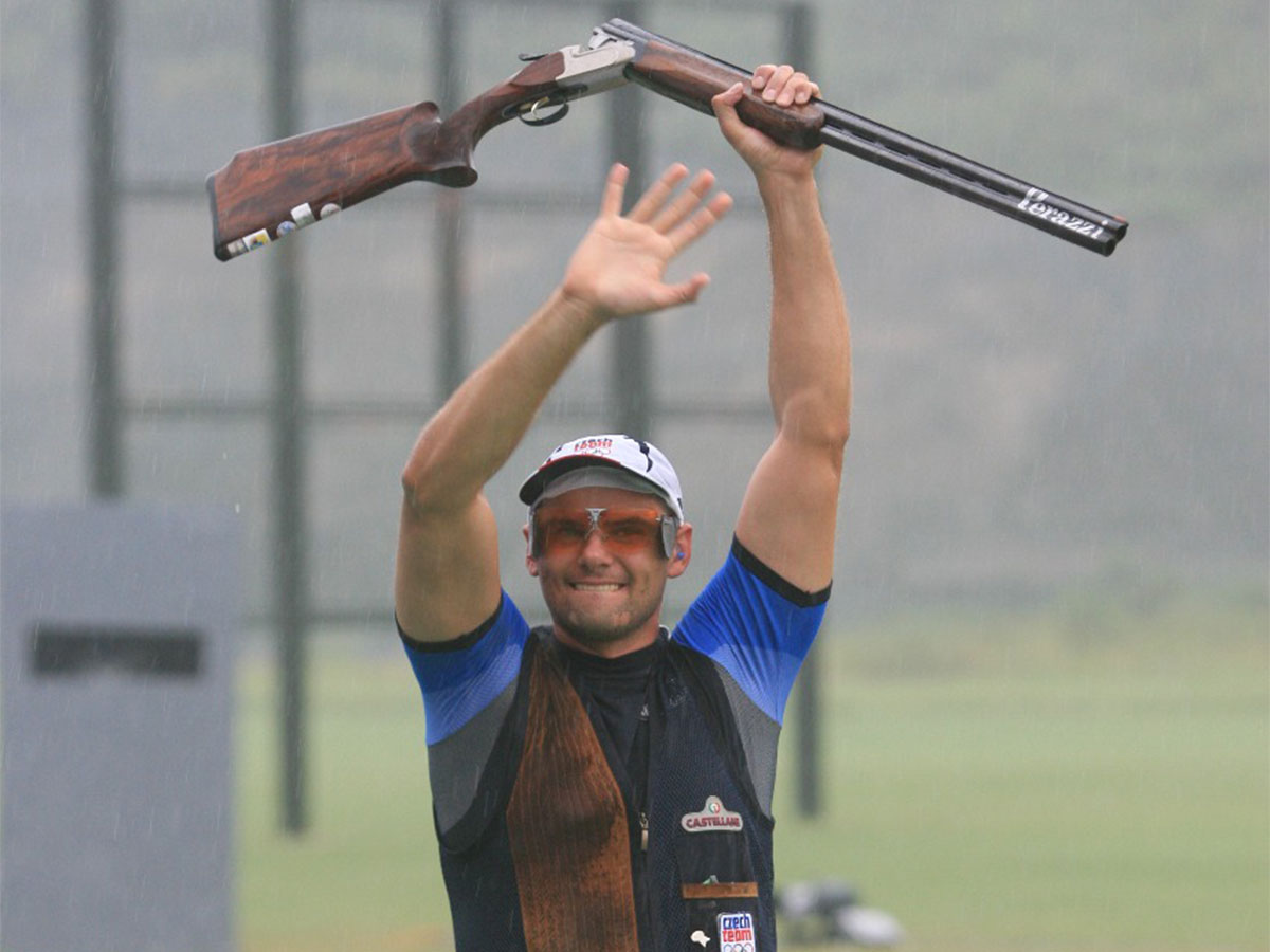 Czech trap shooter David Kostelecky. (Photo: SLI) Czech trap shooter David Kostelecky. (Photo: SLI)