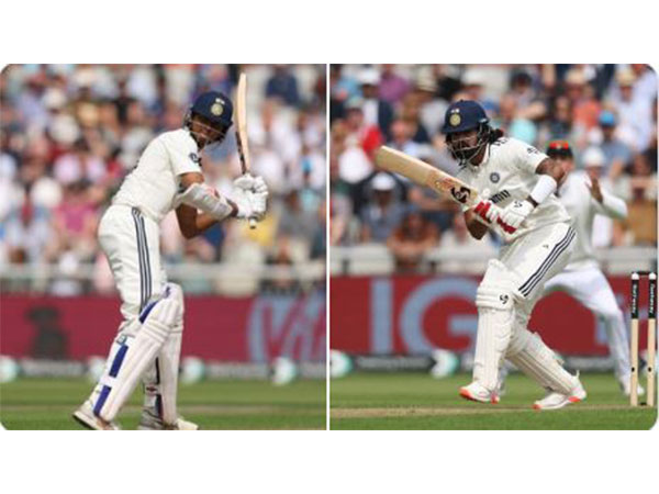 Yashasvi Jaiswal and KL Rahul. (Photo: @BCCI X)