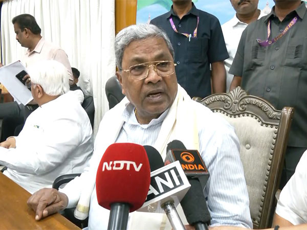  Karnataka Chief Minister Siddaramaiah (Photo/ANI)