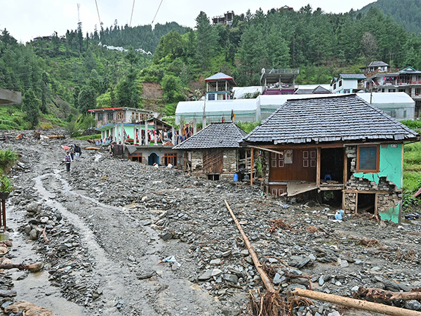 Visuals from one of the affected sites in Himachal Pradesh's Mandi (Photo/ANI)