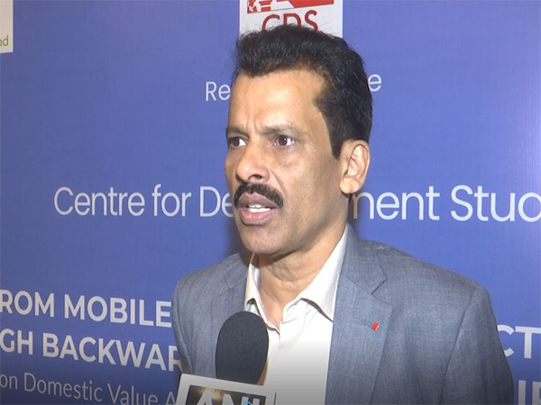 Professor and Director, Centre for Development Studies, C Veeramani (Image: ANI)