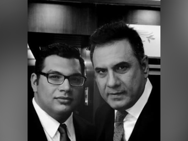 Boman Irani and his son Kayoze (Image source: Instagram)
