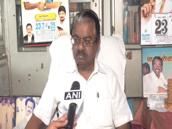 DMK spokesperson TKS Elangovan (Photo/ANI)