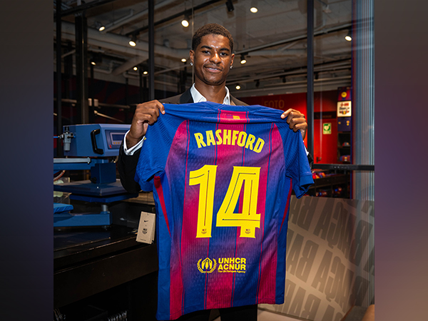 Marcus Rashford. (Photo: @FCBarcelona X)
