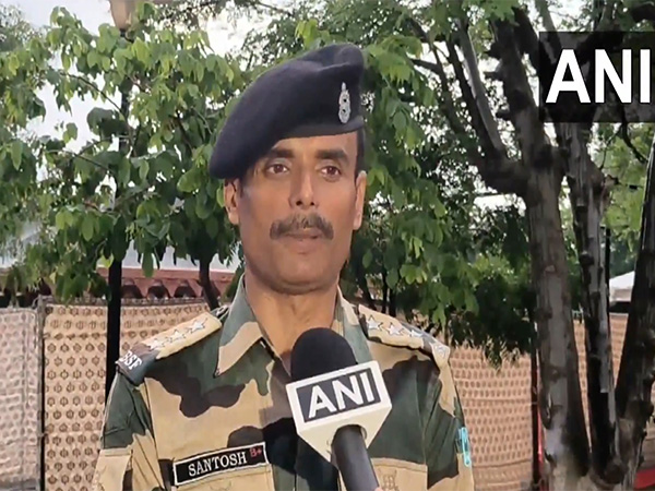 BSF Assistant Commandant Santosh Kumar. (Photo/ANI)