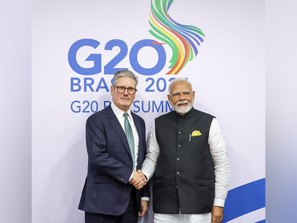 PM Narendra Modi with UK PM Keir Starmer ( File Photo/ ANI)