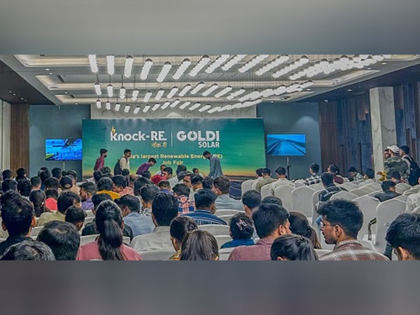 A packed hall at 'Knock-RE 2025', India’s largest Renewable Energy (RE) Job Fair