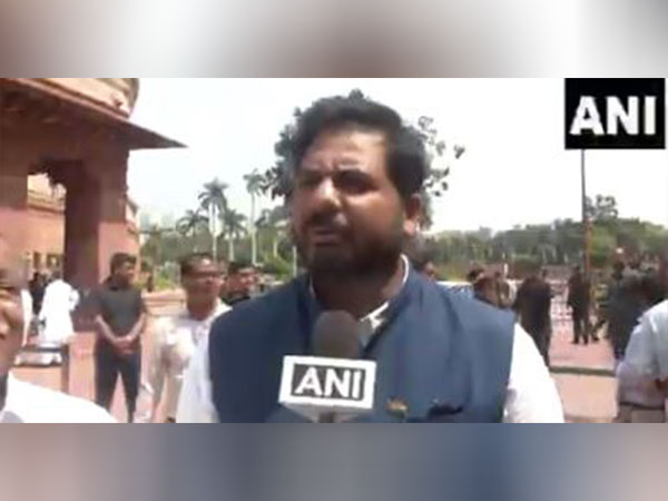 Congress leader Vamsi Krishna Gaddam . (Photo/ ANI)