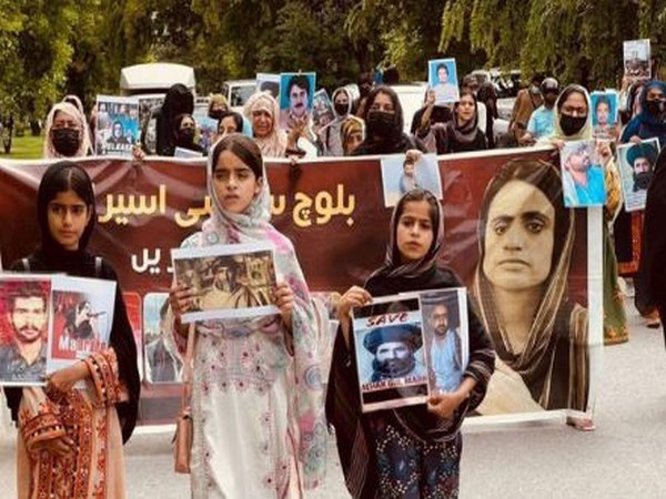 Visuals from the protest (Image: X@TBPEnglish) Visuals from the protest (Image: X@TBPEnglish)