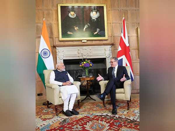 PM Modi holds bilateral meeting with his UK Counterpart Keir Starmer (Photo/X@narendramodi) PM Modi holds bilateral meeting with his UK Counterpart Keir Starmer (Photo/X@narendramodi)