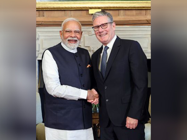PM Narendra Modi with UK PM Keir Starmer ( File Photo/ ANI)