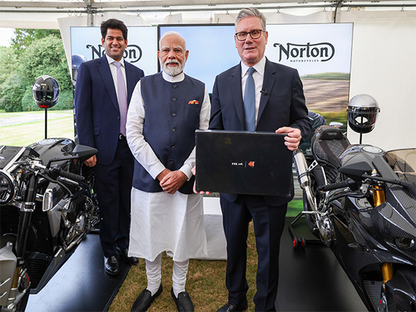 Prime Minister Narendra Modi at Chequers (Image: X@narendramodi) Prime Minister Narendra Modi at Chequers (Image: X@narendramodi)