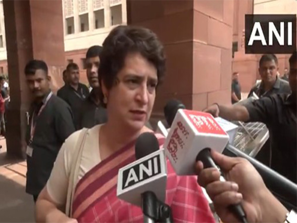 Congress leader Priyanka Gandhi (Photo/ANI)