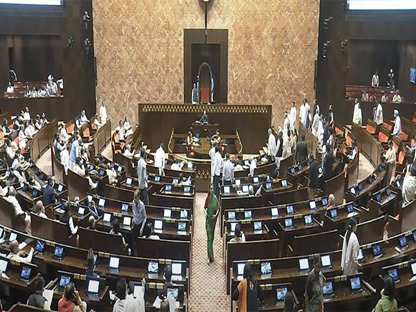 Visual from Rajya Sabha (Photo/Sansad TV)