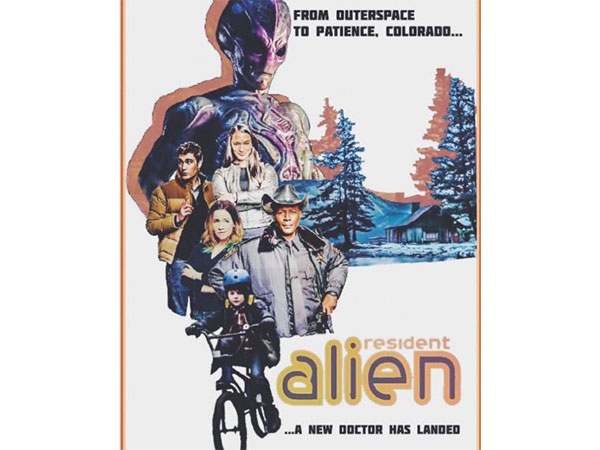 Resident Alien poster (Photo/Instagram@alantudyk)