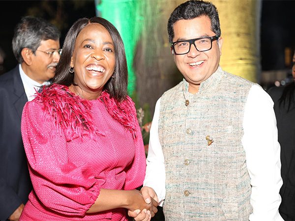 Union Minister of State for External Affairs, Pabitra Margherita with Maropene Ramokgopa, Minister of DPME (Image: X@PmargheritaBJP)