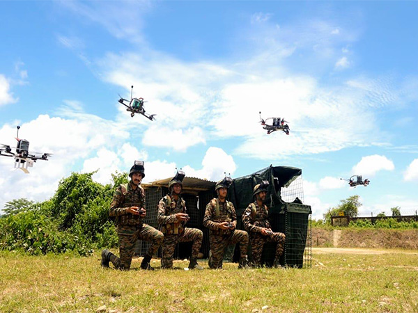 Exercise Drone Prahaar (Photo/Indian Army)