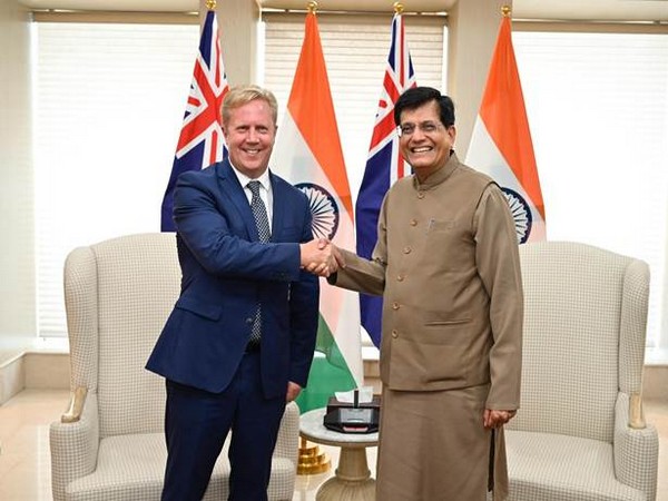 Commerce Minister Piyush Goyal with New Zealand counterpart Todd McClay (File photo: PIB)