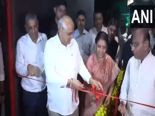 Gujarat CM Bhupendra Patel inaugurated redeveloped Balvatika in Ahmedabad (Photo/ANI)