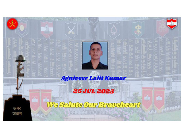 Agniveer Lalit Kumar (Photo/X/@Whiteknight_IA)