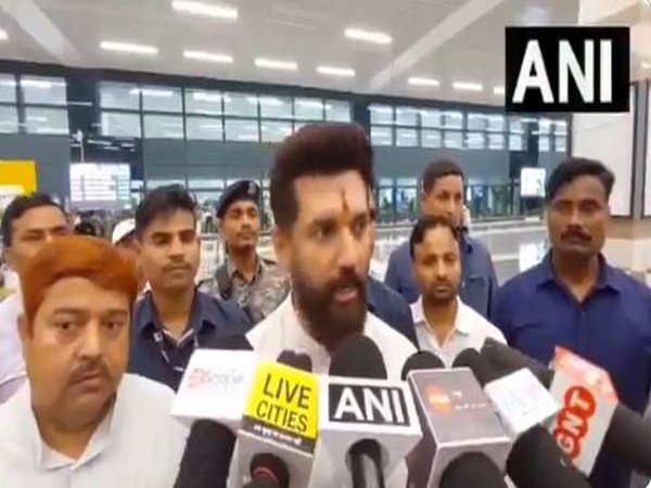 Union Minister Chirag Paswan (Photo/ANI)