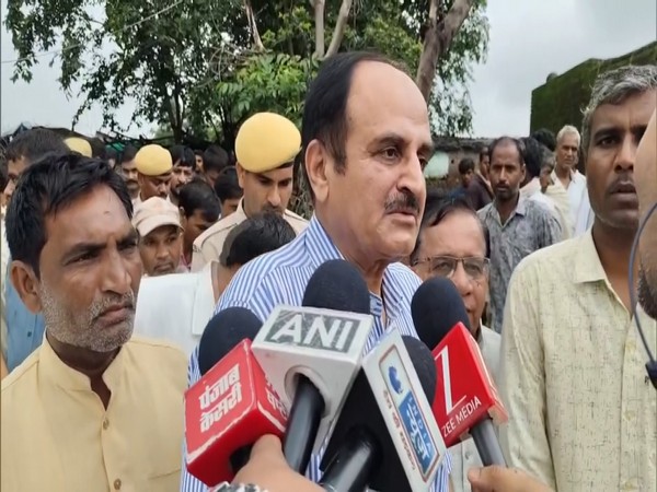 Jhalawar District Magistrate (DM) Ajay Singh Rathore (Photo/ANI)