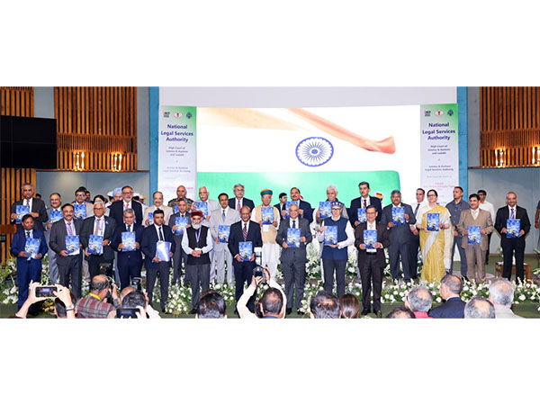 NALSA launches Veer Parivaar Sahayata Yojana 2025 in Srinagar. (Photo/ANI)